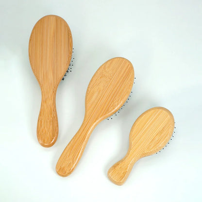 Bamboo Hair Brush -  Noir Edition