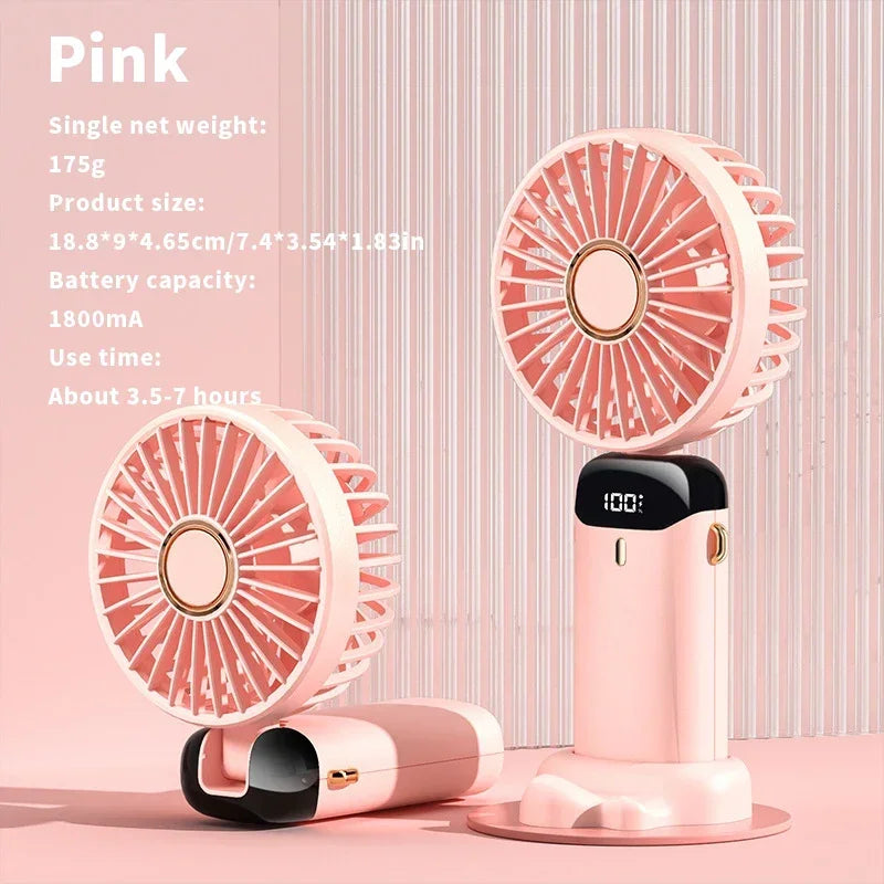 Branché™ Foldable Handheld Mini Fan