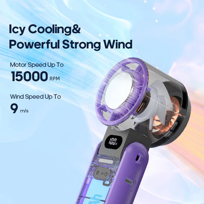 Branché™ lCE-COOL Foldable Handheld Fan