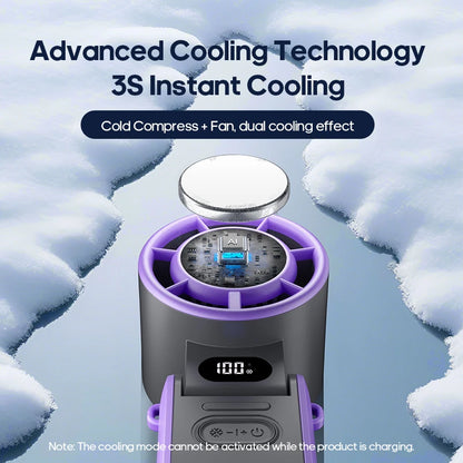 Branché™ lCE-COOL Foldable Handheld Fan