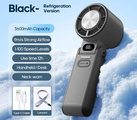 Branché™ lCE-COOL Foldable Handheld Fan