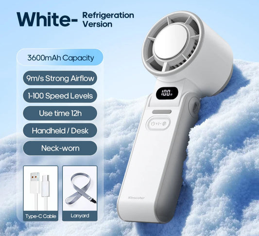 Branché™ lCE-COOL Foldable Handheld Fan