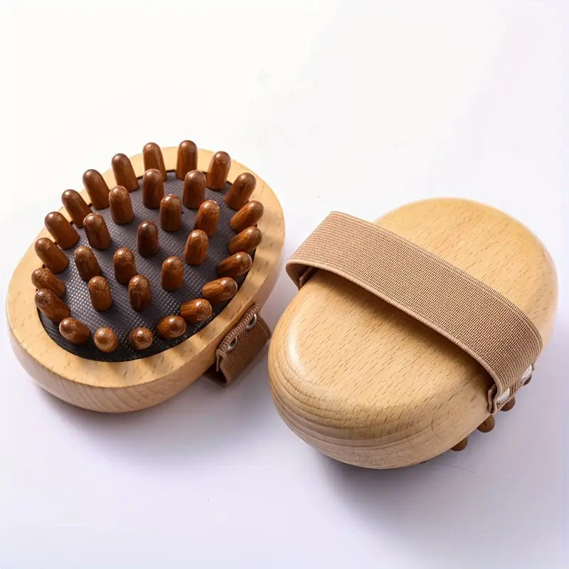 Anti Cellulite Wooden Scalp & Body Massager