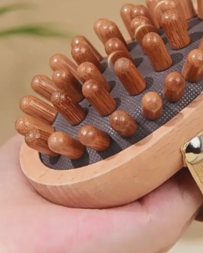 Anti Cellulite Wooden Scalp & Body Massager