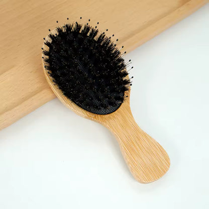 Bamboo Hair Brush -  Noir Edition
